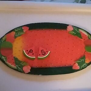 Watermelon Platter and Shakers